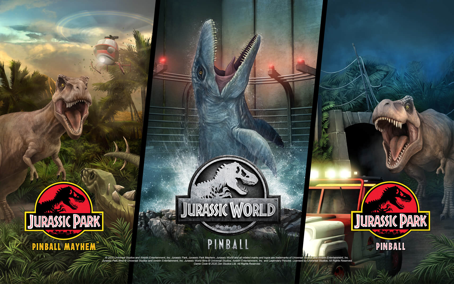 PFX3 Jurassic World Pinball | Home of the Best Pinball Games and ...