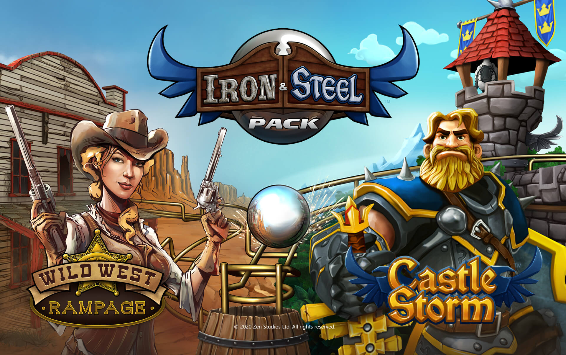 Дзен игры. Айрон стил. Iron Bar game. The Iron Rampage. A little bit Wild картинка.