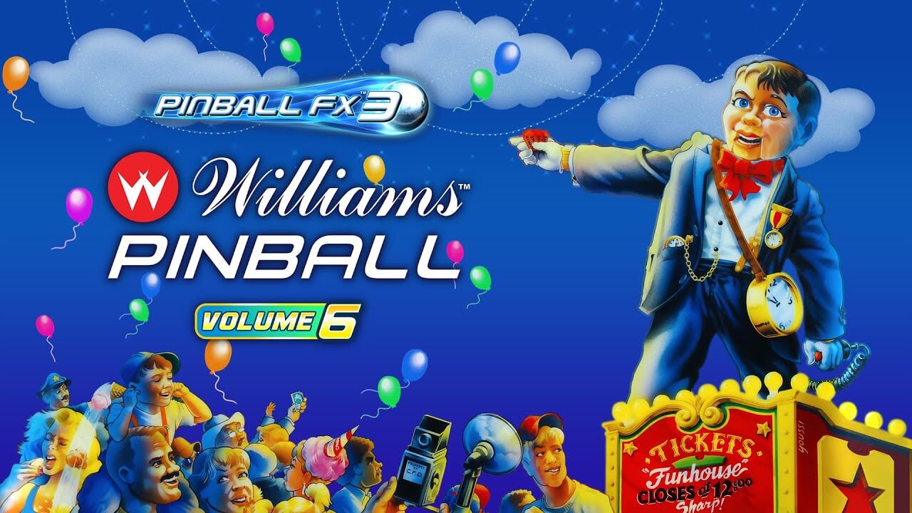 Pinball FX3 goes retro with a set of alphanumeric Williams Pinball