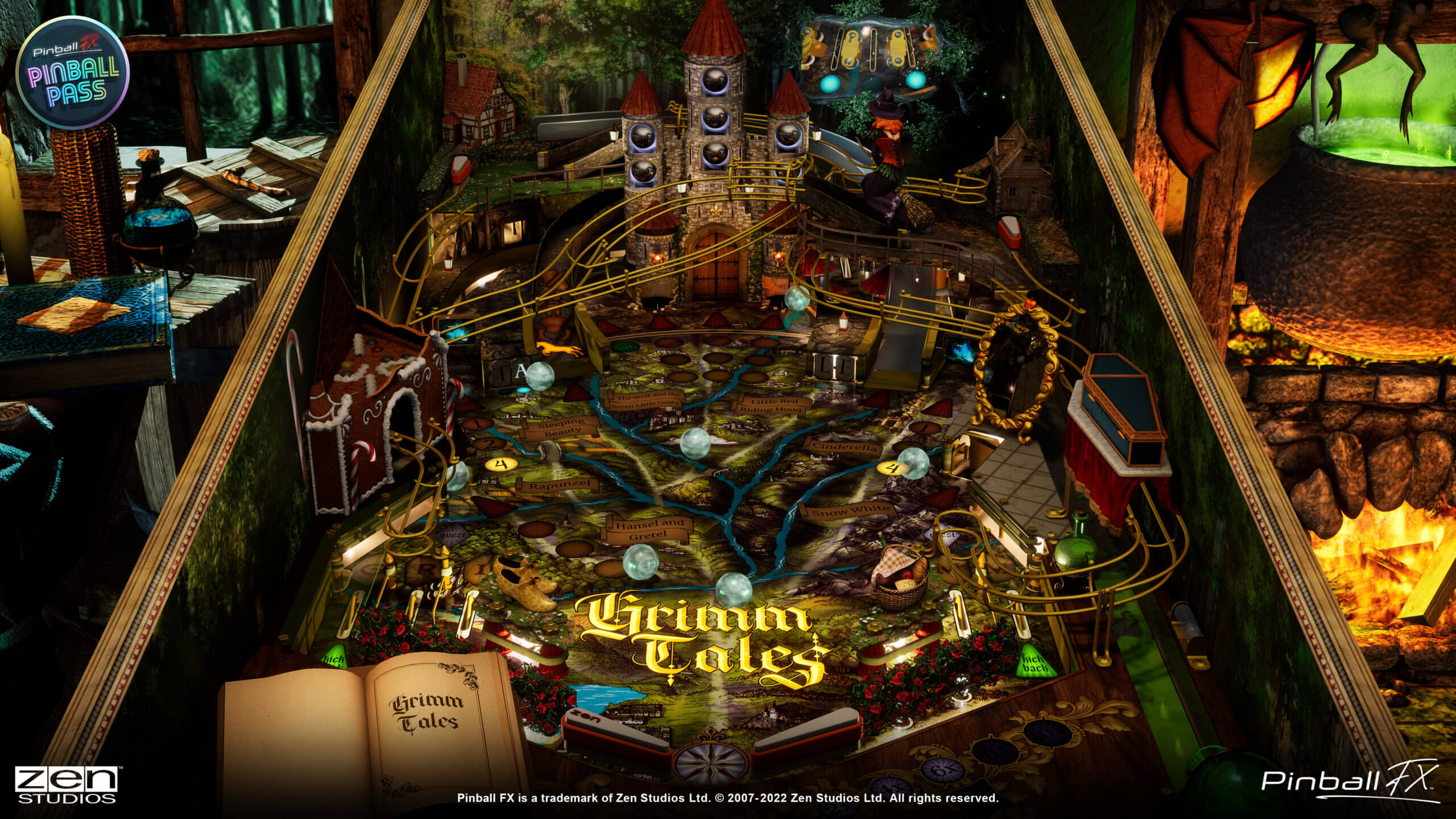 Grimm Tales Enchants Pinball FX Early Access Today Home of the Best