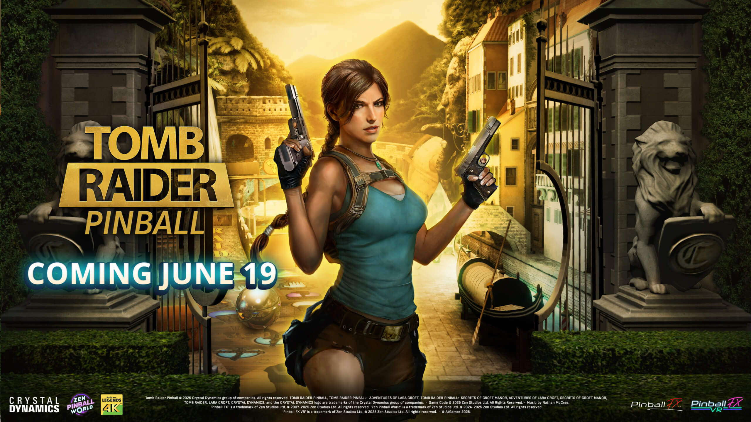 Tomb Raider Pinball