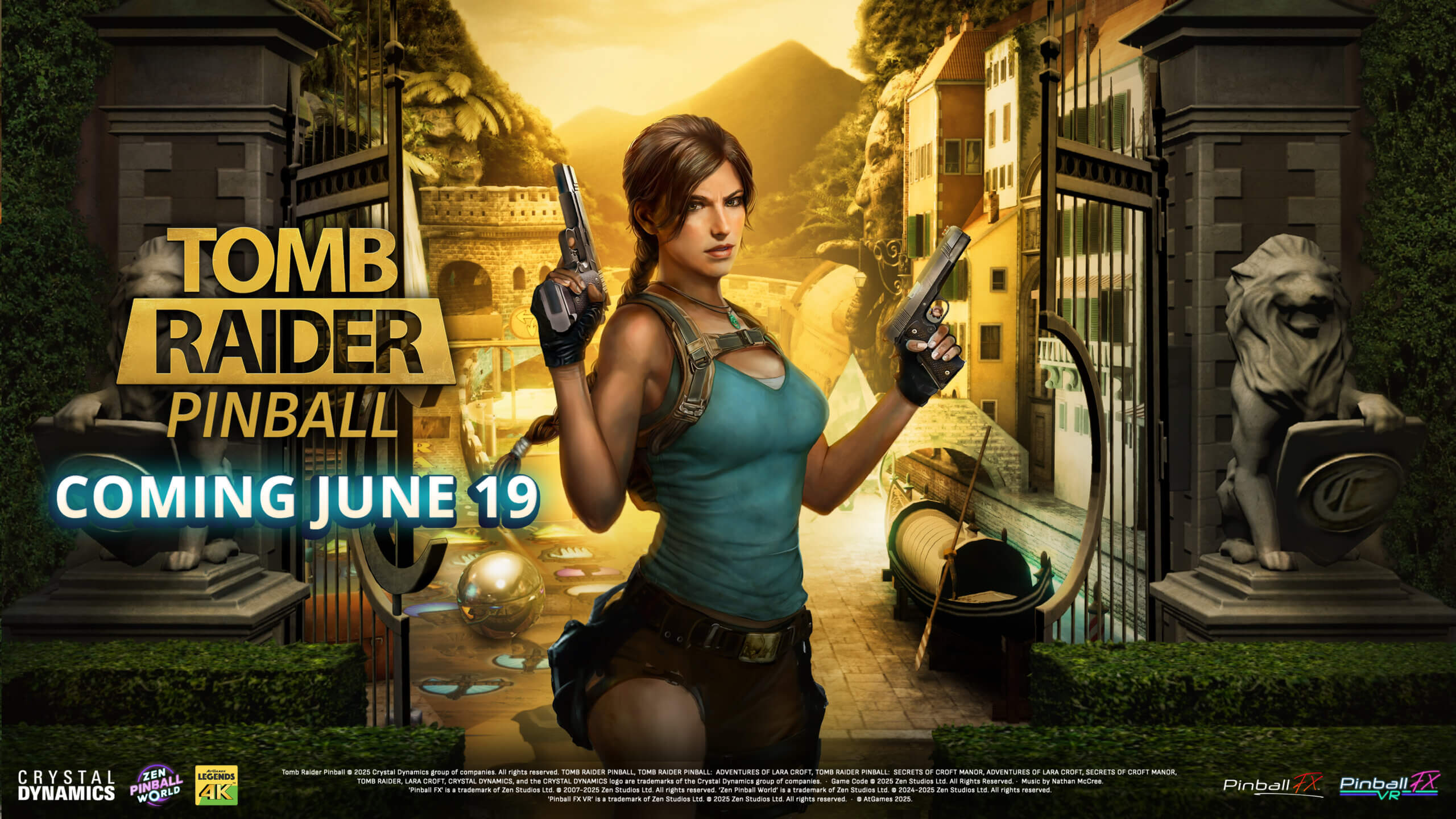 Tomb Raider Pinball
